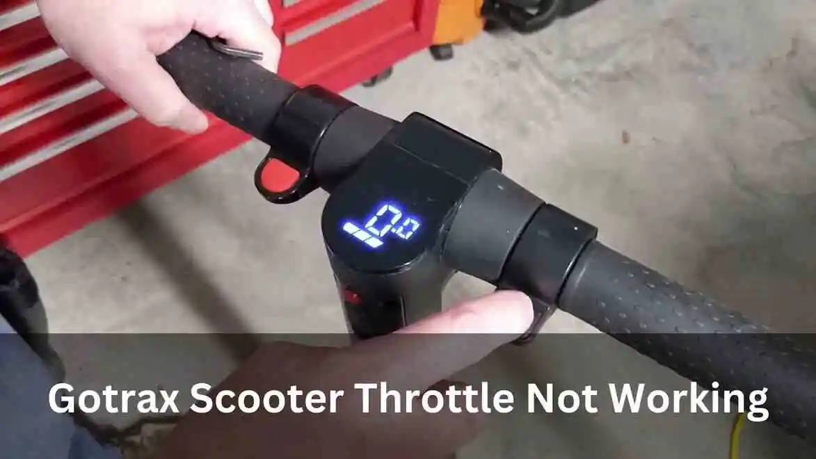 Fix Gotrax Scooter Throttle Not Working (V2, Xr)