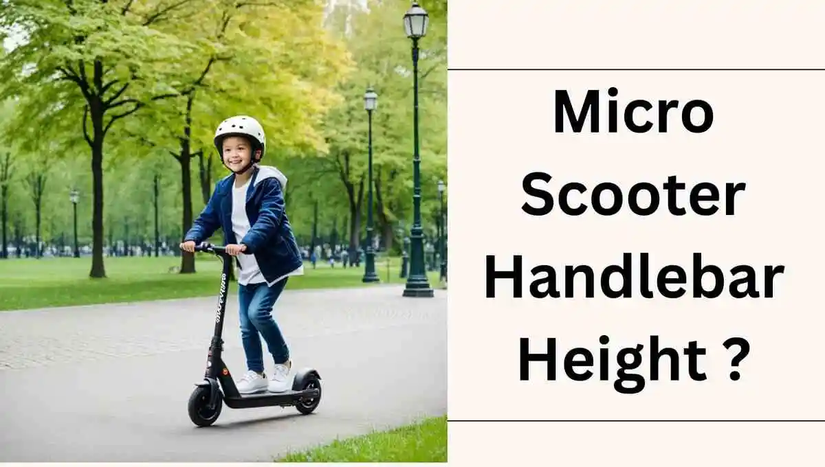 how high should micro scooter handlebars be